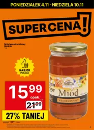 Gazetka promocyjna Delikatesy Centrum - NOWA GAZETKA Delikatesy Centrum od 4 listopada! 4-10.11.2024 - Gazetka - ważna od 10.11 do 10.11.2024 - strona 3 - produkty: Miód