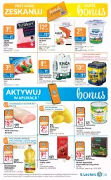 Gazetka promocyjna E Leclerc - Gazetka - ważna od 01.10 do 01.10.2022 - strona 3 - produkty: Mozzarella, Piwo, Earl Grey, Top, Por, Bonduelle, Praliny, Lindor, Cytryny, Dilmah, Tatra, Szynka, Schab wieprzowy, Solan, Sport, Oshee, Olej rzepakowy, Woda mineralna, Woda, Herbata, Olej, Lindt, Kukurydza