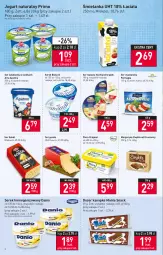 Gazetka promocyjna Stokrotka - Supermarket - Gazetka - ważna od 02.02 do 02.02.2022 - strona 2 - produkty: Mozzarella, Ser topiony, Jogurt naturalny, Top, Sok, Ser, Gin, Zott, Jogurt, Mlekovita, Serek homogenizowany, Sałat, Serek, Bieluch, Margaryna, Sokół, Hochland, Danio, Deser, Gouda, Flora, Monte, Mleko