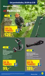 Gazetka promocyjna Lidl - GAZETKA - Gazetka - ważna od 04.10 do 04.10.2025 - strona 35 - produkty: Parkside, Urządzenie wielofunkcyjne, Ogród, Akumulator