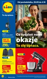 Gazetka promocyjna Lidl - GAZETKA - Gazetka - ważna od 04.10 do 04.10.2025 - strona 5 - produkty: Parkside, Silvercrest, Odkurzacz, Kosz, Koszula, Robot