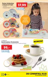 Gazetka promocyjna Lidl - GAZETKA - Gazetka - ważna od 12.03 do 12.03.2022 - strona 24 - produkty: Frozen, Sok, Ser, Por, Tera, Talerzyk, Talerz, Danio, Deser, Psi Patrol