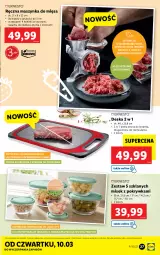 Gazetka promocyjna Lidl - GAZETKA - Gazetka - ważna od 12.03 do 12.03.2022 - strona 27 - produkty: Por, Płytka, Szynka, Foremki, Maszynka