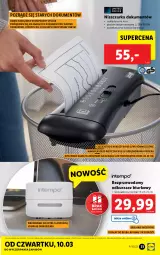 Gazetka promocyjna Lidl - GAZETKA - Gazetka - ważna od 12.03 do 12.03.2022 - strona 31 - produkty: Piec, Teleskop, Odkurzacz, Top, Papier, Kosz, Biurko, Niszczarka, Silan