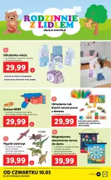 Gazetka promocyjna Lidl - GAZETKA - Gazetka - ważna od 12.03 do 12.03.2022 - strona 41 - produkty: Układanka, Dinozaur, Stek, Nerf, Klocki, Zwierzęta