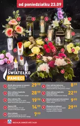 Gazetka promocyjna Aldi - Artykuły przemysłowe i tekstylia - Gazetka - ważna od 28.09 do 28.09.2024 - strona 2 - produkty: Sok, Wazon, Bukiet, Znicz