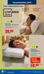 Gazetka promocyjna Lidl - GAZETKA - Gazetka - ważna od 25.10 do 25.10.2025 - strona 18 - produkty: Ivar, Poszewka, Poduszka pod kark, Poduszka