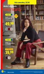 Gazetka promocyjna Lidl - GAZETKA - Gazetka - ważna od 25.10 do 25.10.2025 - strona 34 - produkty: Sok, Moda, Spodnie, Control