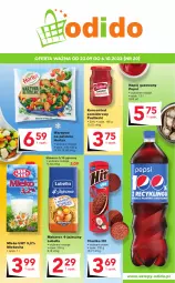 Gazetka promocyjna Odido - Gazetka - Gazetka - ważna od 06.10 do 06.10.2022 - strona 1 - produkty: Lubella, Koncentrat pomidorowy, Makaron, Ciastka, Warzywa, Bell, Mlekovita, Pepsi, Napój gazowany, Bella, Pudliszki, Napój, Hortex, Mleko