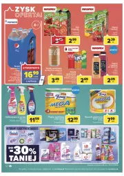 Gazetka promocyjna Carrefour - Gazetka Market Zyskoteka - Gazetka - ważna od 16.07 do 16.07.2022 - strona 12 - produkty: Sok, Papier, Coca-Cola, Odtłuszczacz, Ręcznik, Rolki, Napój gazowany, Tymbark, Foxy, Fanta, Sprite, Napój, Fa