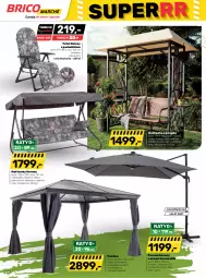 Gazetka promocyjna Bricomarche - Gazetka - Gazetka - ważna od 15.04 do 15.04.2023 - strona 10 - produkty: Por, Huśtawka, Parasol, Siedzisko, Fotel, Gala, Listwa