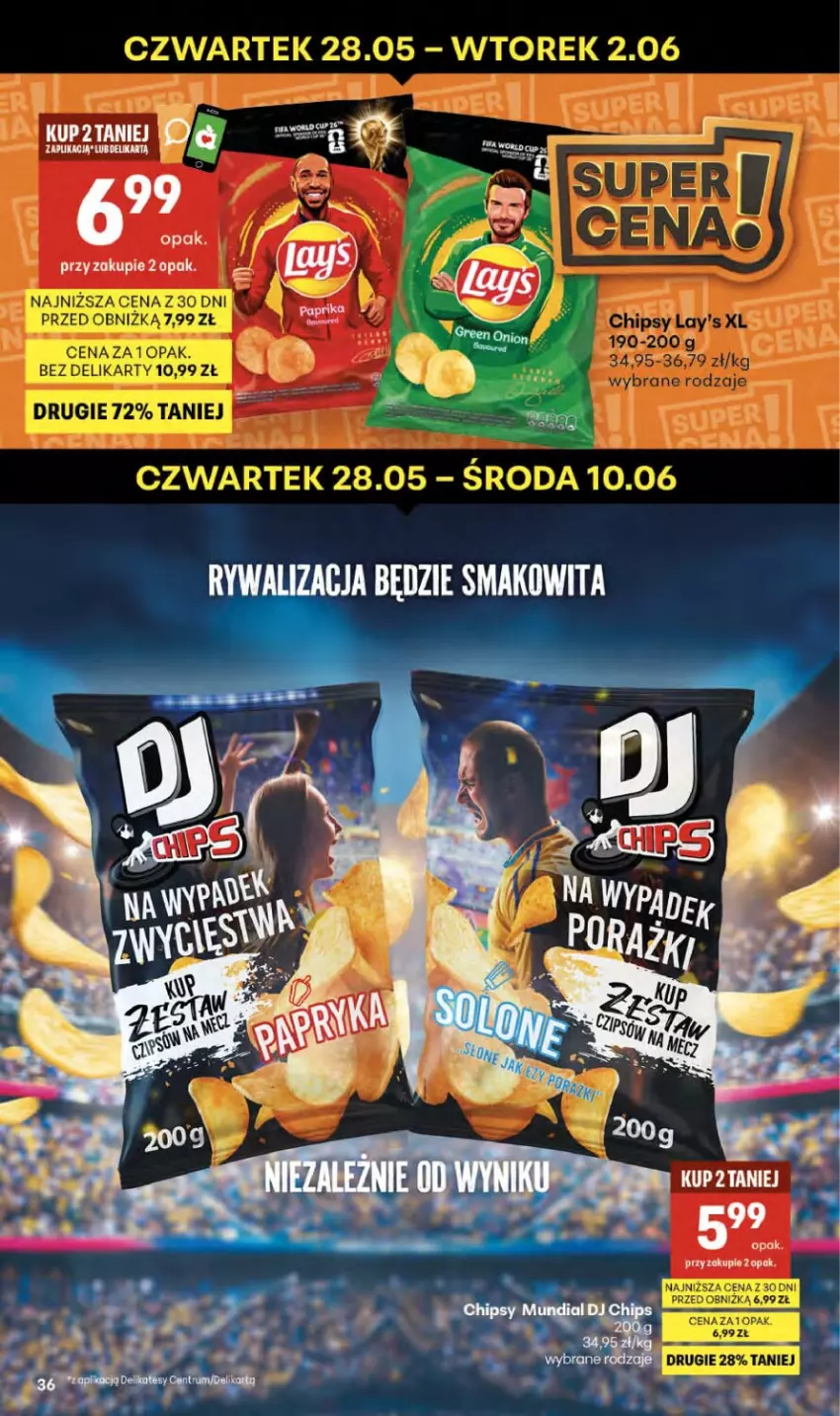 Gazetka promocyjna Delikatesy Centrum - Franczyza DC22 Czwartek - ważna 28.05 do 10.06.2026 - strona 36 - produkty: LG, Smakowita