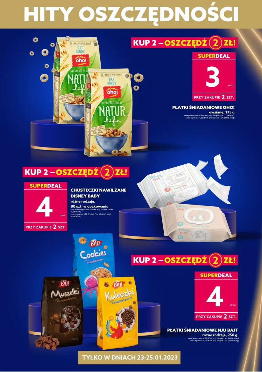 Gazetka promocyjna Dealz - ✨FESTIWAL MEGA OFERT!✨ - ważna 23.01 do 29.01.2023 - strona 9 - produkty: Chusteczki, Chusteczki nawilzane, Danio, Disney