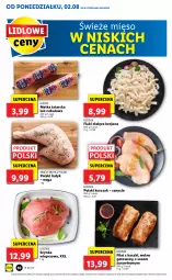 Gazetka promocyjna Lidl - GAZETKA - Gazetka - ważna od 04.08 do 04.08.2021 - strona 10 - produkty: Kurczak, Sos, Szynka wieprzowa, Szynka, Metka tatarska, Flaki, Wino, Mięso