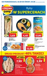 Gazetka promocyjna Lidl - GAZETKA - Gazetka - ważna od 04.08 do 04.08.2021 - strona 18 - produkty: Frosta, Zupa, Paluszki rybne, Koreczki śledziowe, Tuńczyk, Mintaj, Lazur