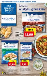 Gazetka promocyjna Lidl - GAZETKA - Gazetka - ważna od 04.08 do 04.08.2021 - strona 30 - produkty: Pierogi, Makaron, Ser, Ryż, Sałat, Feta, Gyros, Szpinak