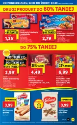Gazetka promocyjna Lidl - GAZETKA - Gazetka - ważna od 04.08 do 04.08.2021 - strona 45 - produkty: Ciastka, Sok, Dr Gerard, Rurki, Baton, Biszkopty