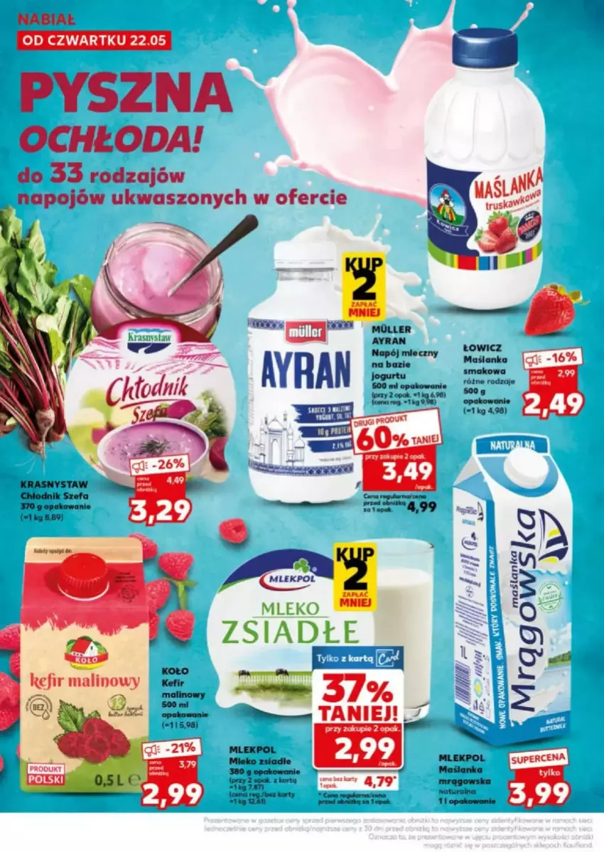 Gazetka promocyjna Kaufland - ważna 24.05 do 24.05.2025 - strona 10 - produkty: Jogurt, Kefir, Maślanka