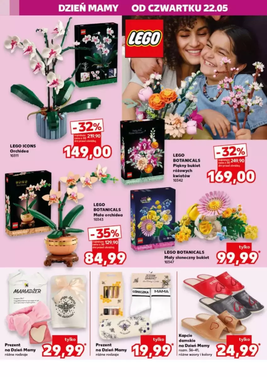Gazetka promocyjna Kaufland - ważna 24.05 do 24.05.2025 - strona 35 - produkty: Bukiet, Gra, Kapcie, LEGO