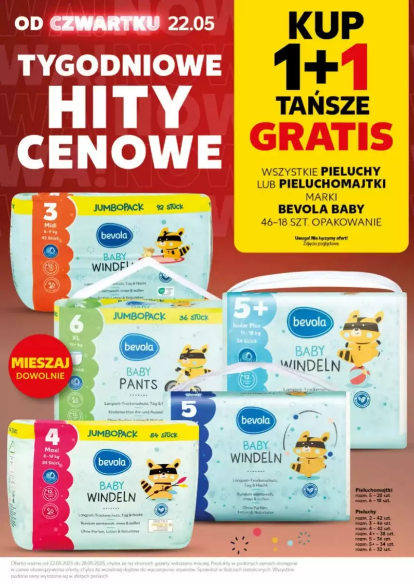 Gazetka promocyjna Kaufland - ważna 24.05 do 24.05.2025 - strona 45 - produkty: Majtki, Pieluchomajtki, Pieluchy