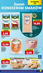 Gazetka promocyjna Lidl - GAZETKA - Gazetka - ważna od 24.02 do 24.02.2024 - strona 27 - produkty: Ser, Szynka, Pizza, Kiełbasa
