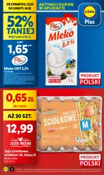 Gazetka promocyjna Lidl - GAZETKA - Gazetka - ważna od 24.02 do 24.02.2024 - strona 6 - produkty: Jaja, Olej, Mleko