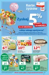 Gazetka promocyjna Auchan - Oszczedzanie z aplikacją Auchan Supermarkety - Gazetka - ważna od 29.09 do 29.09.2021 - strona 7 - produkty: Makaron, Królewski, Paluszki rybne, Lody, Sękacz, Napój mleczny, Napój