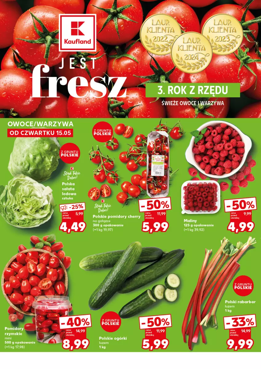 Gazetka promocyjna Kaufland - Mocny Start - ważna 19.05 do 21.05.2025 - strona 12 - produkty: Grunt, Owoce, Pomidory, Warzywa