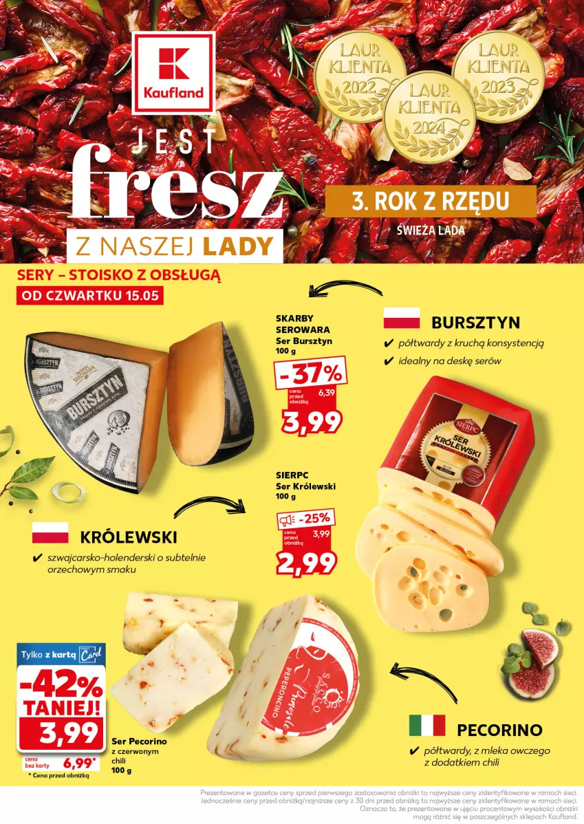 Gazetka promocyjna Kaufland - Mocny Start - ważna 19.05 do 21.05.2025 - strona 16 - produkty: Bursztyn, Cars, Królewski, Pecorino, Ser