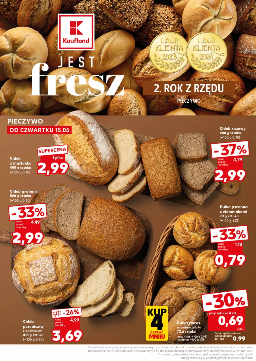 Gazetka promocyjna Kaufland - Mocny Start - ważna 19.05 do 21.05.2025 - strona 18 - produkty: Bułka, Chleb, LG, Piec, Pieczywo