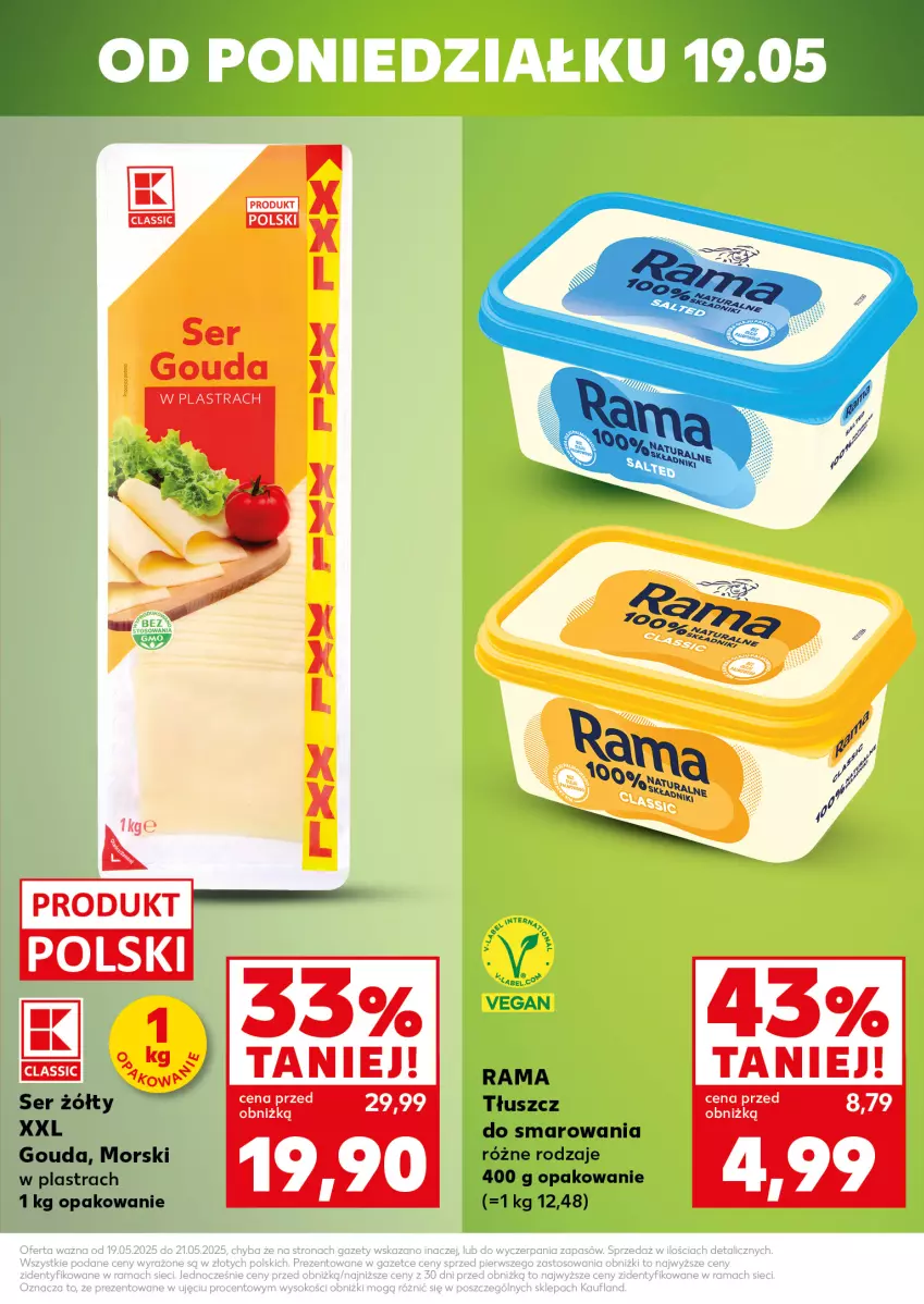 Gazetka promocyjna Kaufland - Mocny Start - ważna 19.05 do 21.05.2025 - strona 3 - produkty: Gouda, Rama, Ser
