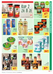 Gazetka promocyjna Carrefour - Gazetka Market - Gazetka - ważna od 10.07 do 10.07.2021 - strona 13 - produkty: Makaron, Sos, Koc, Mleko w proszku, Pasztet, BoboVita, Kosz, NAN Optipro, Sheba, Owsianka, Podravka, Dzieci, Olej, Nestlé, Mleko, Danie gotowe