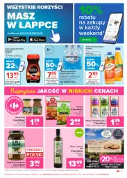 Gazetka promocyjna Carrefour - Gazetka Market - Gazetka - ważna od 10.07 do 10.07.2021 - strona 7 - produkty: Sok pomarańczowy, Nescafé, Kawa rozpuszczalna, Sok, Ser, Mus, Gin, Ogórki konserwowe, Chipsy, Kawa, Kosz, Woda mineralna, Oliwa z oliwek, Staropolanka, Woda, Napój, Musztarda, Hortex
