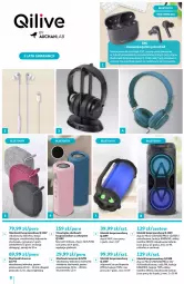 Gazetka promocyjna Auchan - Qilive Hipermarkety - Gazetka - ważna od 30.09 do 30.09.2022 - strona 8 - produkty: Por, Słuchawki, Głośnik, Mikrofon, Słuchawki bezprzewodowe, Bateria