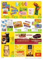 Gazetka promocyjna Carrefour - Gazetka Carrefour - Gazetka - ważna od 27.03 do 27.03.2021 - strona 20 - produkty: Tchibo, Nescafé, Kawa rozpuszczalna, Ser, Prince Polo, Cukier, Kawa ziarnista, Praliny, Wafelek, Kawa mielona, Kawa, Kosz, Raffaello, Wawel, Lack, Czekolada, Toffifee, Teekanne, Tchibo Family, Dzieci, Mentos, Lavazza, Cukierki, Herbata, Haribo, Nestlé, Herbata owocowa, Fa