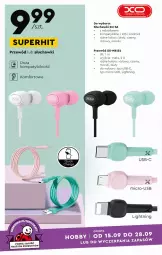 Gazetka promocyjna Biedronka - Okazje tygodnia - Gazetka - ważna od 30.09 do 30.09.2022 - strona 30 - produkty: Przewód, Słuchawki, Mikrofon