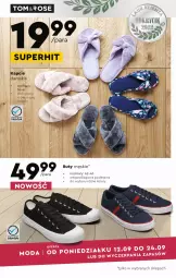 Gazetka promocyjna Biedronka - Okazje tygodnia - Gazetka - ważna od 30.09 do 30.09.2022 - strona 7 - produkty: Kapcie, Buty