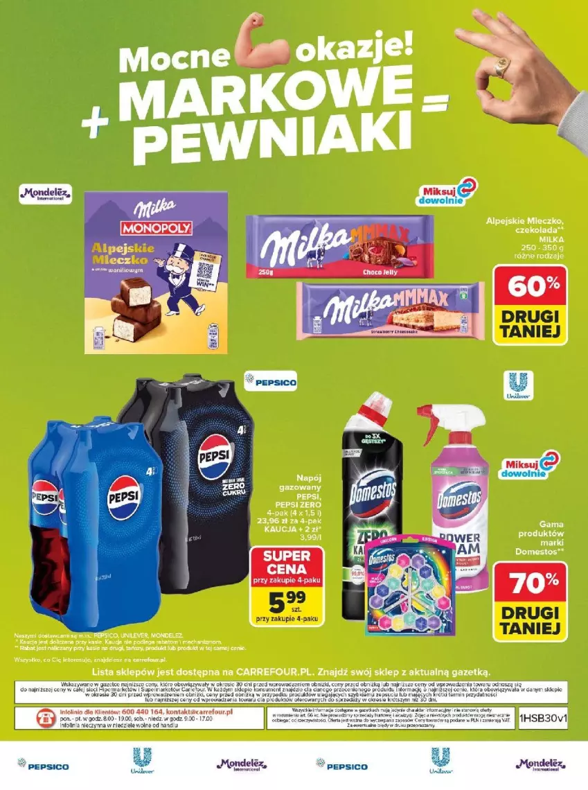 Gazetka promocyjna Carrefour - Gazetka Carrefour, Market w SUMIE markowe pewniaki - ważna 20.07 do 01.08.2026 - strona 56 - produkty: EPEE, Fa, Monopoly, Pepsi