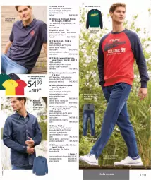 Gazetka promocyjna Bonprix - College Club - Gazetka - ważna od 12.02 do 12.02.2023 - strona 115 - produkty: Por, Sneakersy, Kosz, T-shirt, Koszula, Dres, Dżinsy, Wełna, Sport, Narcyz, Spodnie, Spodnie sportowe, Bluza