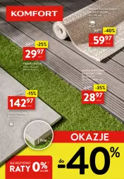 Gazetka promocyjna Komfort - Gazetka - Gazetka - ważna od 16.05 do 16.05.2023 - strona 1 - produkty: Gres, Dywan