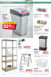 Gazetka promocyjna Makro - [Oferta promocyjna] Artykuły spożywcze i przemysłowe - Gazetka - ważna od 21.03 do 21.03.2022 - strona 16 - produkty: Top, Drabina, Worki na śmieci, Kosz, Regał, Worki na śmiec, Regał metalowy