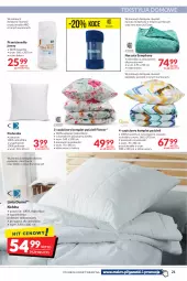 Gazetka promocyjna Makro - [Oferta promocyjna] Artykuły spożywcze i przemysłowe - Gazetka - ważna od 21.03 do 21.03.2022 - strona 21 - produkty: Koc, Kołdra, Pościel, Prześcieradło, Wełna, Narzuta, Komplet pościeli, Poduszka