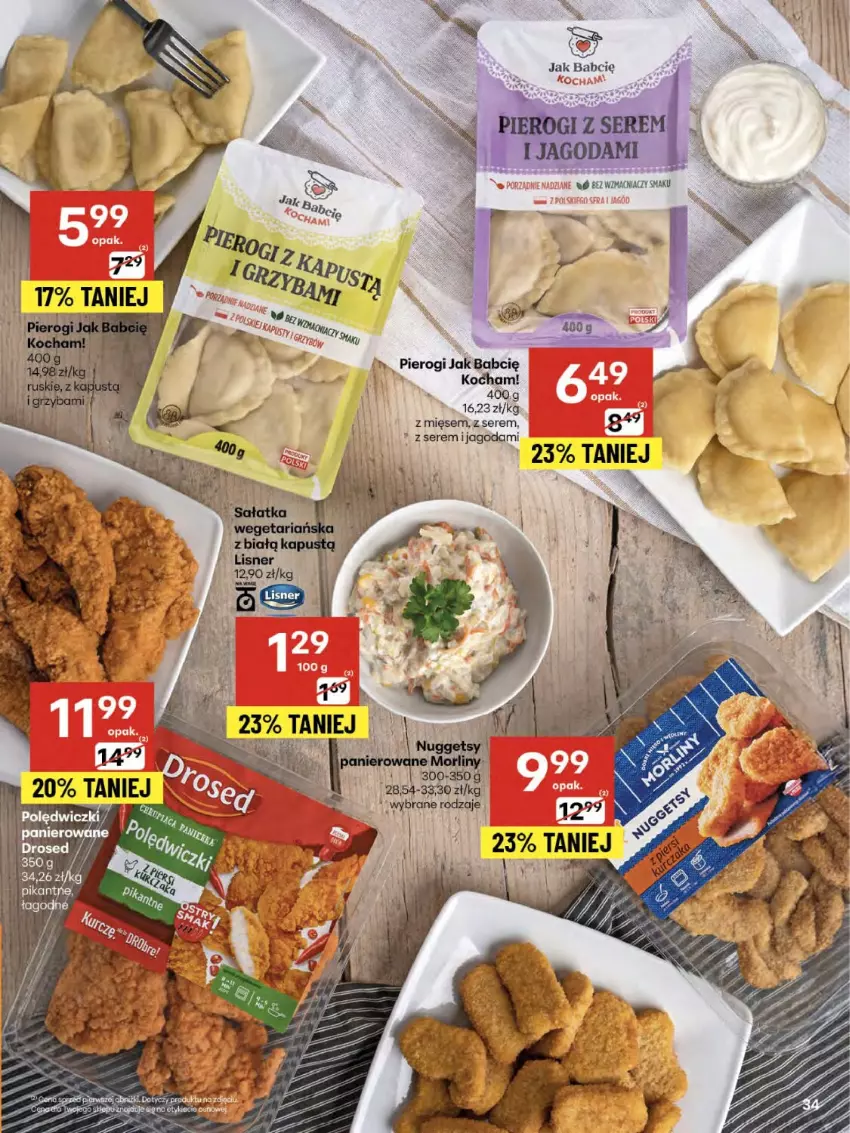 Gazetka promocyjna Delikatesy Centrum - Franczyza DC33 Czwartek - ważna 14.08 do 20.08.2025 - strona 34 - produkty: Koc, Pierogi, Ser