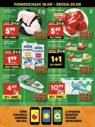 Gazetka promocyjna Delikatesy Centrum - Franczyza DC33 Czwartek - Gazetka - ważna od 20.08 do 20.08.2025 - strona 2 - produkty: Rum, Gin, Papier, Twaróg, Papier toaletowy, Lody, Zielona Budka, POLMLEK, Mleko