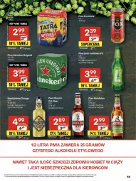 Gazetka promocyjna Delikatesy Centrum - Franczyza DC33 Czwartek - Gazetka - ważna od 20.08 do 20.08.2025 - strona 46 - produkty: Piwa, Piwo, Piec, Rum, Koc, Gin, Gra, Kasztelan, Heineken, Leon, Nuty, Okocim, Napój, Olej