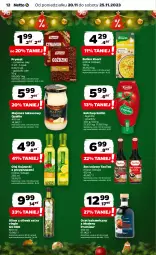 Gazetka promocyjna Netto - Artykuły spożywcze - Gazetka - ważna od 25.11 do 25.11.2023 - strona 12 - produkty: Majonez, Ketchup, Prymat, Kujawski, Sos, Gin, Ocet balsamiczny, Bulion, Sos sojowy, Lion, Kotlin, Oliwa z oliwek, Olej, Ocet, TaoTao, Knorr, Oliwa