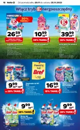 Gazetka promocyjna Netto - Artykuły spożywcze - Gazetka - ważna od 25.11 do 25.11.2023 - strona 18 - produkty: Zawieszka do wc, Bref, Płyn do płukania, Kapsułki do prania