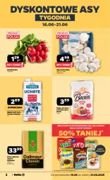 Gazetka promocyjna Netto - Od Poniedziałku - Gazetka - ważna od 21.06 do 21.06.2025 - strona 2 - produkty: Piec, Dallmayr, Kawa mielona, Kawa, Pieczarka, Mąka, Basia, Danio, POLMLEK, Mąka pszenna, Rzodkiewka, Nestlé, Mleko