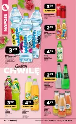 Gazetka promocyjna Netto - Od Poniedziałku - Gazetka - ważna od 21.06 do 21.06.2025 - strona 20 - produkty: Sok, Mus, Truskawki, Cytryny, Coca-Cola, Napoje, Maliny, Aloe vera, Napój gazowany, Szyna, Kubuś Waterrr, Woda mineralna, Owoce, Kubuś, Woda, Napój, Hortex, Fa