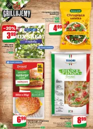 Gazetka promocyjna Dino - Gazetka 16 / 2026 - Gazetka - ważna od 21.04 do 21.04.2026 - strona 21 - produkty: Sałatka, Sos, Gin, Hamburger, Sałat, Burger, Bakalland